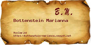 Bottenstein Marianna névjegykártya