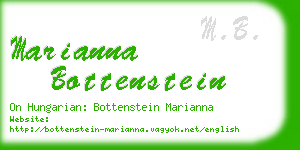 marianna bottenstein business card
